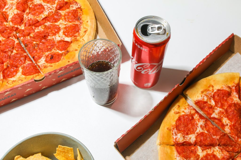 Pizza and can of coca-cola_ Monitoring Social Media Images
