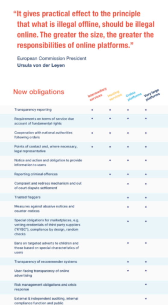 VISUA Factsheet – DSA